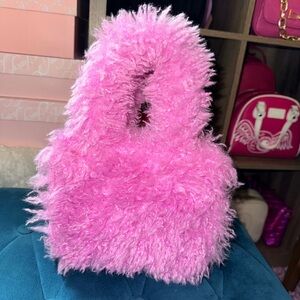 Wild Fable Pink Fuzzy Purse